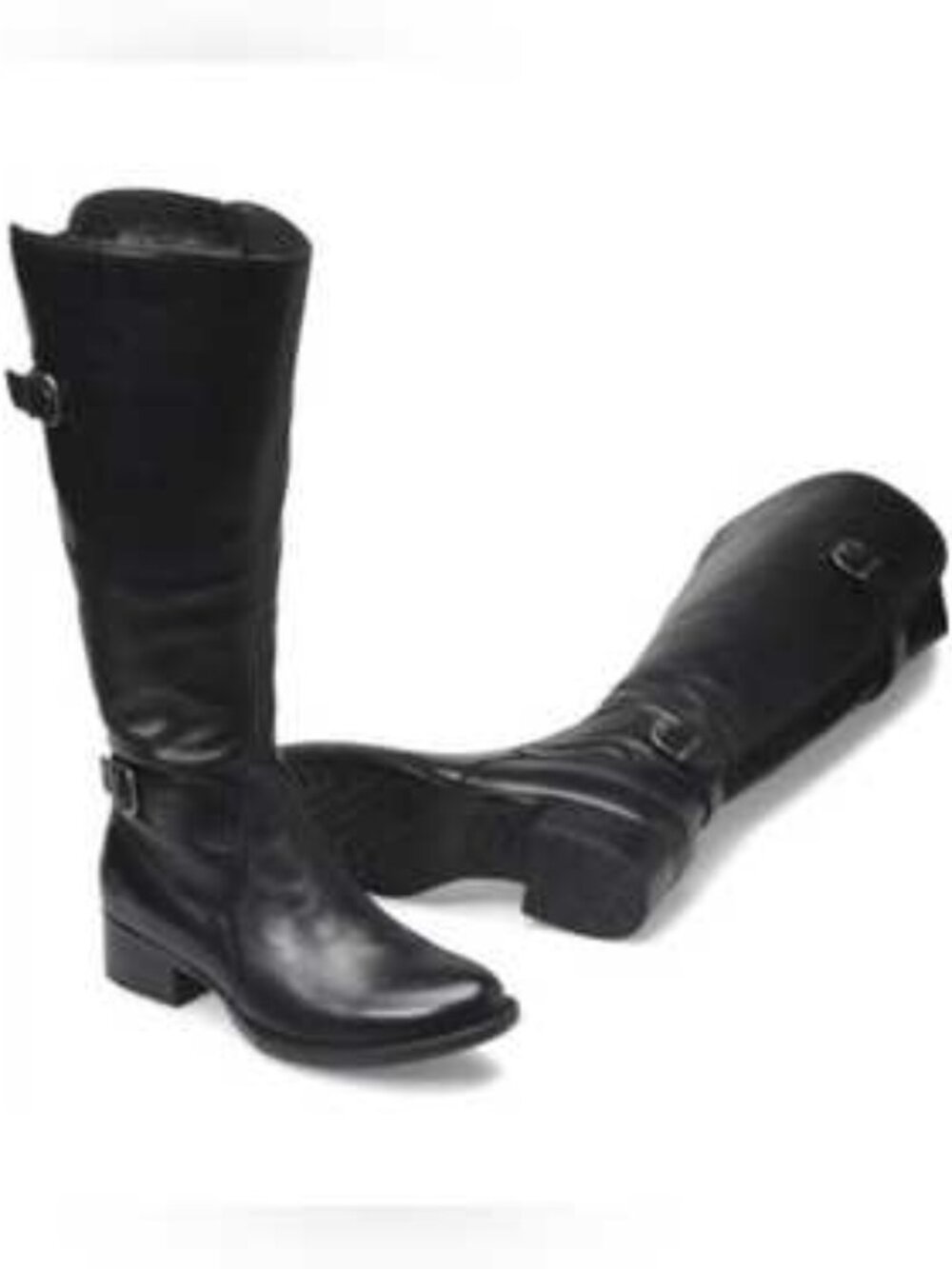 Born GIBB Tall Leather Wide Calf Riding Boots - Size 8 - BRAND NEW